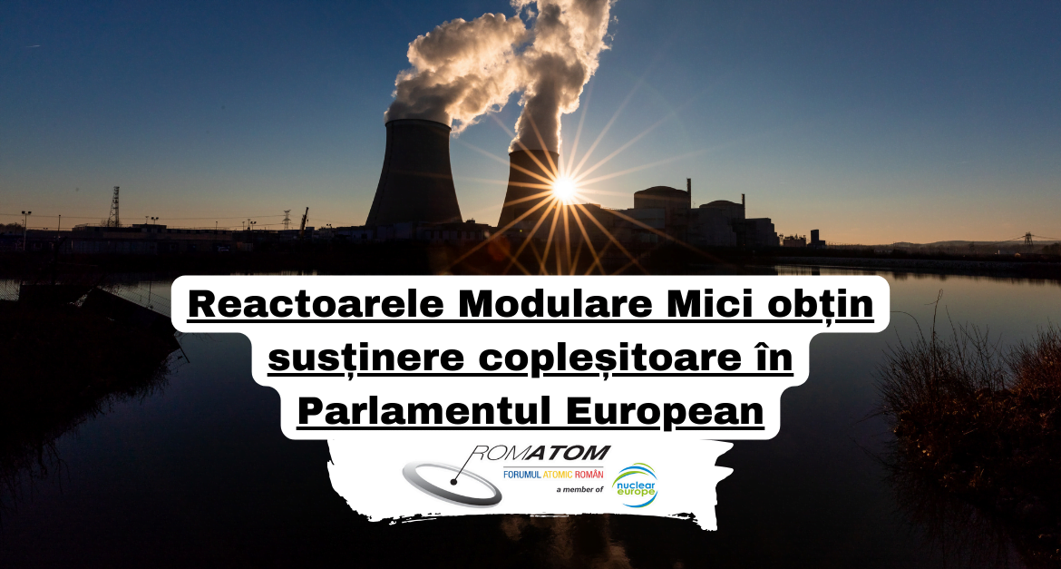 Reactoarele Modulare Mici obțin susținere copleșitoare în Parlamentul European