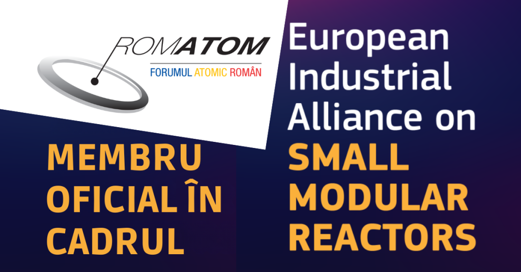 ROMATOM, membru European Industrial Alliance on Small Modular Reactors