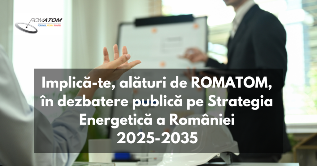 ROMATOM document dezbatere oublica strategia energetica a Romaniei